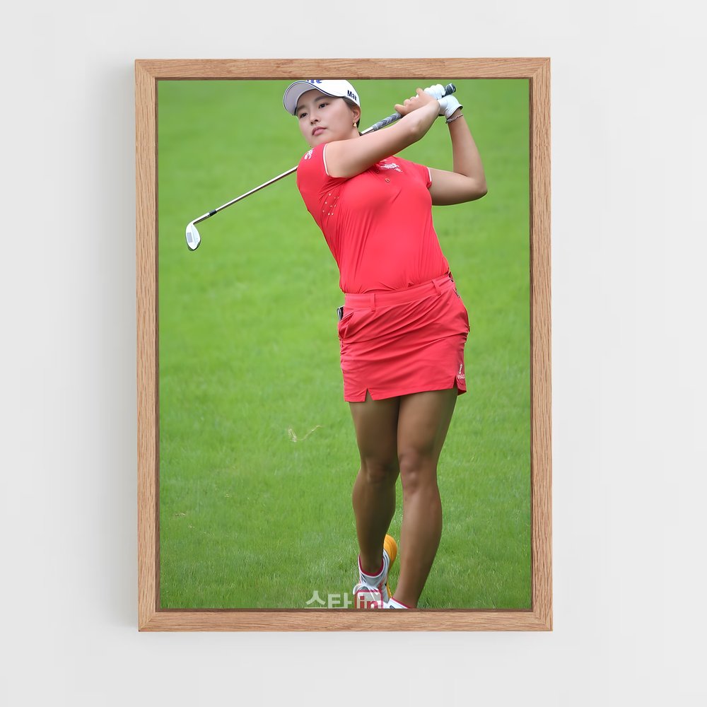 Poster Jin young casquette – affiche Golf (vue 4)